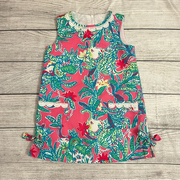 Lilly Pulitzer Other - Lilly Pulitzer floral dress size 4 girls